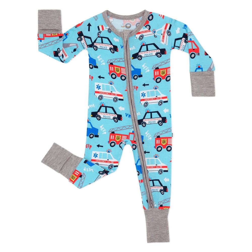 Little sleepers the the rescue zippy bamboo pajamas - Picture 3 of 3
